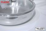 FC114 | CHẢO LIỀN KHỐI 3 LỚP INOX 304 CAO CẤP