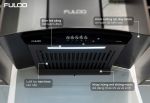FC - H700SE | HÚT MÙI FULCO KÍNH CONG CAO CẤP