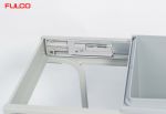 NSR | THÙNG RÁC ĐÔI GẮN CÁNH CÓ GIẢM CHẤN