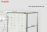 NS01T | GIÁ ĐỰNG CHAI LỌ - DAO THỚT INOX NAN TRÒN
