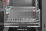 FCP08-09 Pre | GIÁ BÁT ĐĨA TAY NÂNG HẠ FULL INOX 304 CÓ ĐIỀU CHỈNH LỰC