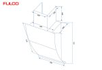 FC-JP1009P7 | HÚT MÙI FULCO KÍNH VÁT HIỆN ĐẠI