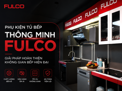 PHỤ KIỆN TỦ BẾP THÔNG MINH FULCO – GIẢI PHÁP HOÀN THIỆN KHÔNG GIAN BẾP HIỆN ĐẠI