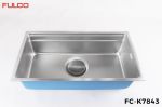 FC-K7843 | Chậu rửa 2 hố cân âm bản SUS304