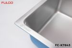 FC-K7843 | Chậu rửa 2 hố cân âm bản SUS304