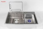 FC-P7545 | Bộ chậu vòi rửa 1 hố SUS304 Fulco