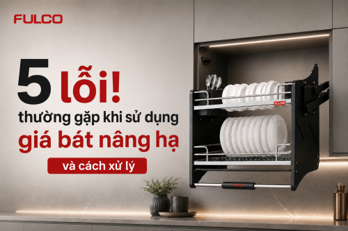 5 lỗi giá bát nâng hạ thường gặp khi sử dụng và cách xử lý