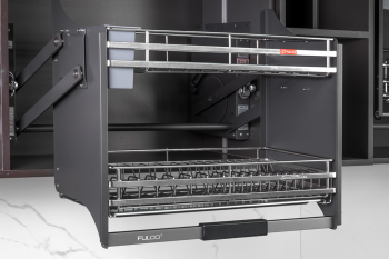 FC08-05A | GIÁ BÁT ĐĨA TAY NÂNG HẠ IN0X 304