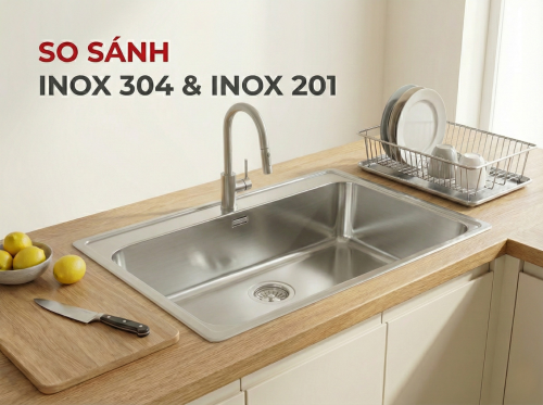 So Sánh Sự Khác Biệt Giữa Inox 304 Và Inox 201