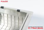 FC-T7843 (8245) | CHẬU RỬA 2 HỐ CÂN ÂM BÀN SUS304