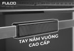 FCP08-05D | GIÁ BÁT ĐĨA TAY NÂNG HẠ FULL INOX 304 CÓ ĐIỀU CHỈNH LỰC