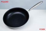 FC589 | BỘ NỒI FULCO CAO CẤP 4 MÓN INOX 304 LIỀN KHỐI 3 LỚP