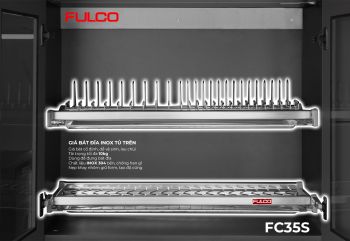 FC35S | GIÁ BÁT ĐĨA INOX TỦ TRÊN