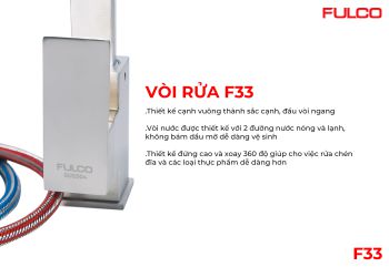 F33 | VÒI RỬA