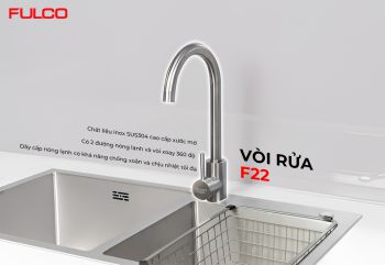 F22 | VÒI RỬA