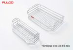 FC0508C | TỦ KHO 4 TẦNG INOX 304 NAN VUÔNG CÁNH MỞ QUAY
