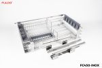 FC450 INOX | RAY ÂM GIẢM CHẤN INOX DÀNH CHO GIÁ XOONG NỒI, BÁT ĐĨA, TỦ DƯỚI