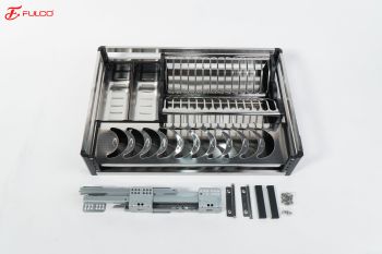 FC25-26 | GIÁ BÁT ĐĨA - XOONG NỒI INOX HỘP (600mm)