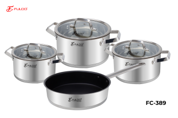FC389 | BỘ NỒI INOX FULCO CAO CẤP