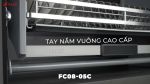 FC08-05C | GIÁ BÁT ĐĨA TAY NÂNG HẠ INOX 304 CÓ ĐIỀU CHỈNH LỰC