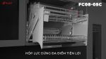 FC08-05C | GIÁ BÁT ĐĨA TAY NÂNG HẠ INOX 304 CÓ ĐIỀU CHỈNH LỰC