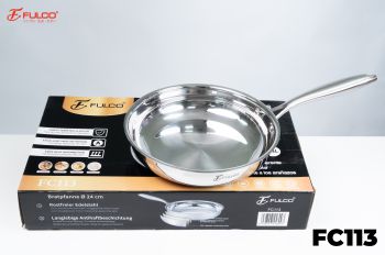 FC113 | CHẢO INOX 304 LIỀN KHỐI 3 LỚP CAO CẤP