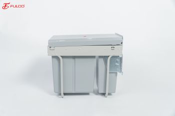 FC48 | THÙNG RÁC ĐÔI GẮN CÁNH CÓ GIẢM CHẤN