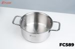 FC589 | BỘ NỒI FULCO CAO CẤP 4 MÓN INOX 304 LIỀN KHỐI 3 LỚP