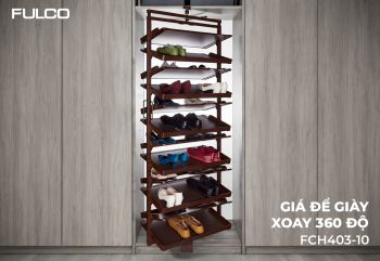 FCH403-10 | GIÁ ĐỰNG GiÀY 360 ĐỘ CAO CẤP (800mm)