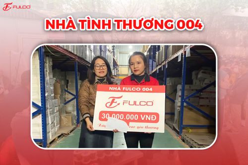 NGÔI NHÀ TÌNH THƯƠNG 004 - FULCO XÂY MÁI ẤM TRAO YÊU THƯƠNG.