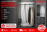 NSH.600A; NSH.900A | GIÁ TREO QUẦN ÁO DI ĐỘNG CAO CẤP