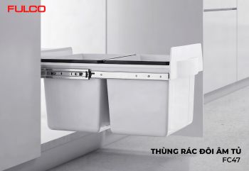 FC47 | THÙNG RÁC ĐÔI GẮN CÁNH (400mm)
