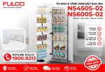 NS450S; NS600S | HỆ THỐNG TỦ KHO 6 TẦNG INOX 304