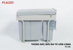 FC48 | THÙNG RÁC ĐÔI GẮN CÁNH CÓ GIẢM CHẤN