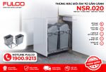 NSR.020 | THÙNG RÁC ĐÔI GẮN CÁNH RAY GIẢM CHẤN