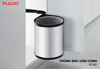 FC40 | THÙNG RÁC INOX GẮN CÁNH