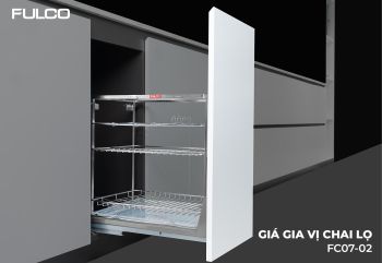 FC07-02 | GIÁ ĐỰNG CHAI LỌ - DAO NAN VUÔNG