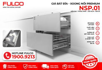 NSP.01 | GIÁ BÁT ĐĨA - XOONG NỒI TỦ DƯỚI PREMIUM