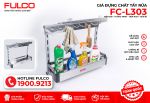 FC-L303 | GIÁ ĐỰNG CHAI LỌ TẨY RỬA ĐÁY ĐẶC