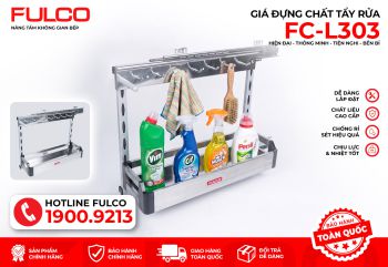 FC-L303 | GIÁ ĐỰNG CHAI LỌ TẨY RỬA ĐÁY ĐẶC
