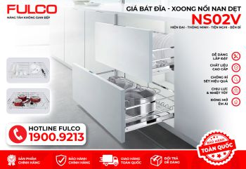 NS02V | GIÁ BÁT ĐĨA - XOONG NỒI NAN VUÔNG