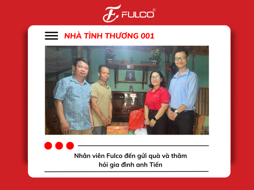 NGÔI NHÀ TÌNH THƯƠNG 001 - FULCO XÂY MÁI ẤM TRAO YÊU THƯƠNG.